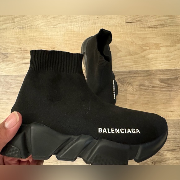 BALENCIAGA Speed Stretch-Knit Slip-On USED GREAT CONDITION SIZE EUR 35 US 4.5 - Picture 4 of 6